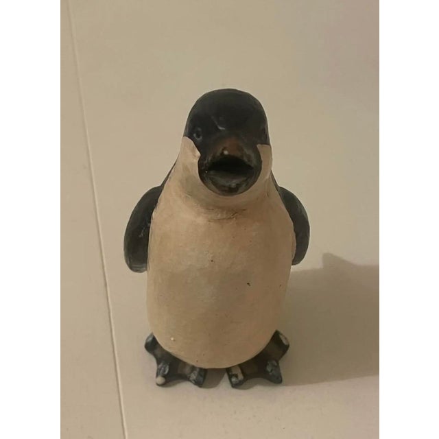 Plaster Penguin Family For Sale - Image 4 of 6