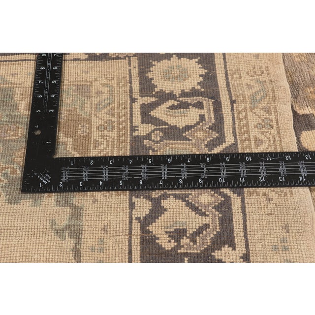 Textile Vintage Turkish Oushak Rug, 05'00 X 12'00 For Sale - Image 7 of 10