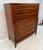 Mid-Century Modern Mid-Century Modern Six Drawer Walnut Highboy Dresser For Sale - Image 3 of 15