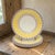 These Villeroy & Boch Twist Bea Salad Plates form a matching set of four in the discontinued German fine china pattern...