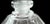 Czechoslovakian Art Deco Paneled Crystal Perfume Bottle Frosted Crystal Stoppe For Sale - Image 10 of 13