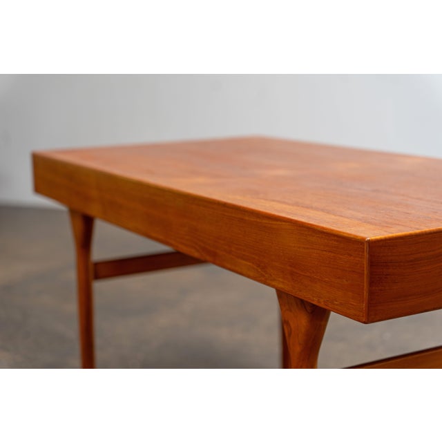 Wood Teak Desk by Nanna Ditzel for Søren Willadsen, 1958 For Sale - Image 7 of 16