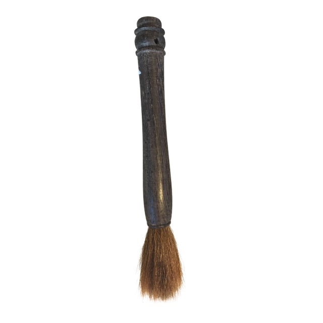 Brown Wood Calligraphy Brush For Sale