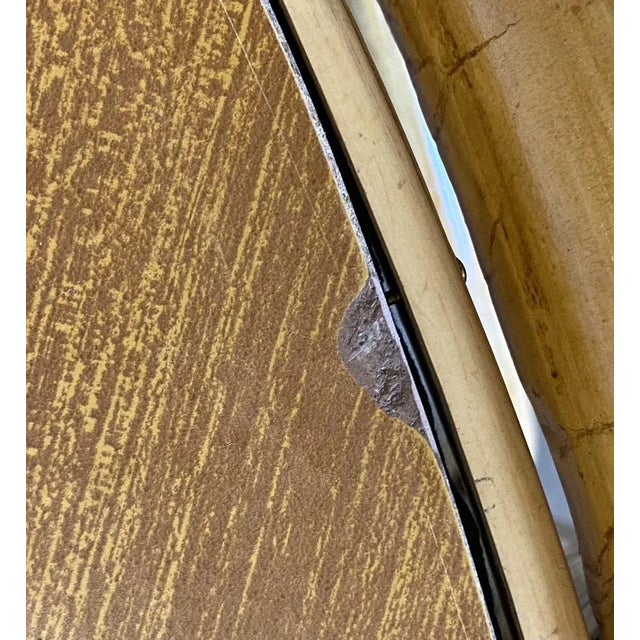 Round Bamboo Game Table, 1970s For Sale - Image 10 of 13