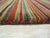 2020s 4x6 Multicolor Flat Weave Wool Earthen Banding Striped Modern Carpet Rug For Sale - Image 5 of 11