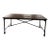 Vintage Cast Iron and European Reclaimed Wood Table by Restoration Hardware For Sale