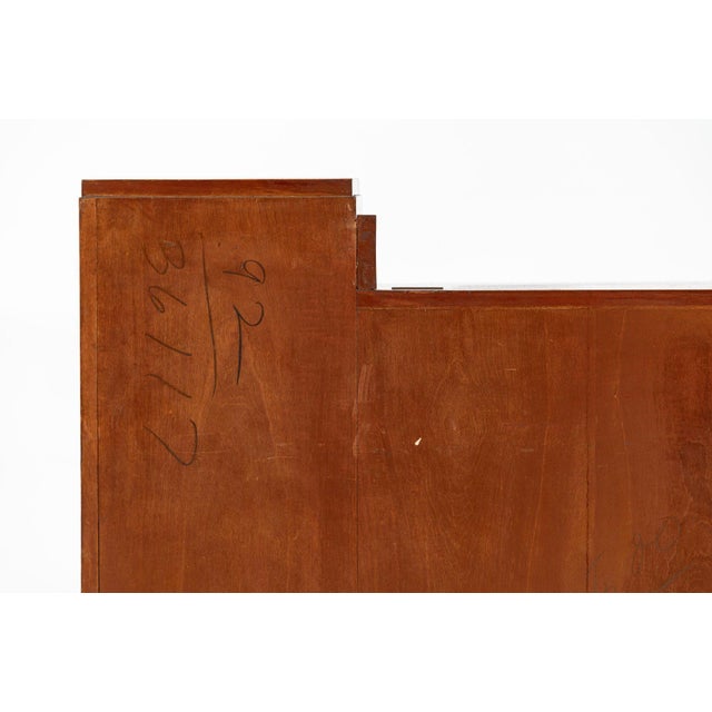 American Art Deco Birdseye Maple Vanity Cabinet or Dressing Table, Circa 1930 For Sale - Image 18 of 18