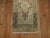 Mid 20th century mini turkish rug
