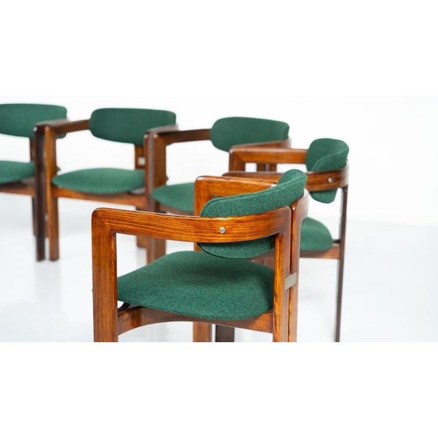 Pamplona Armchairs by Augusto Savini for Pozzi, Italy, 1960s, Set of 8 For Sale - Image 18 of 18