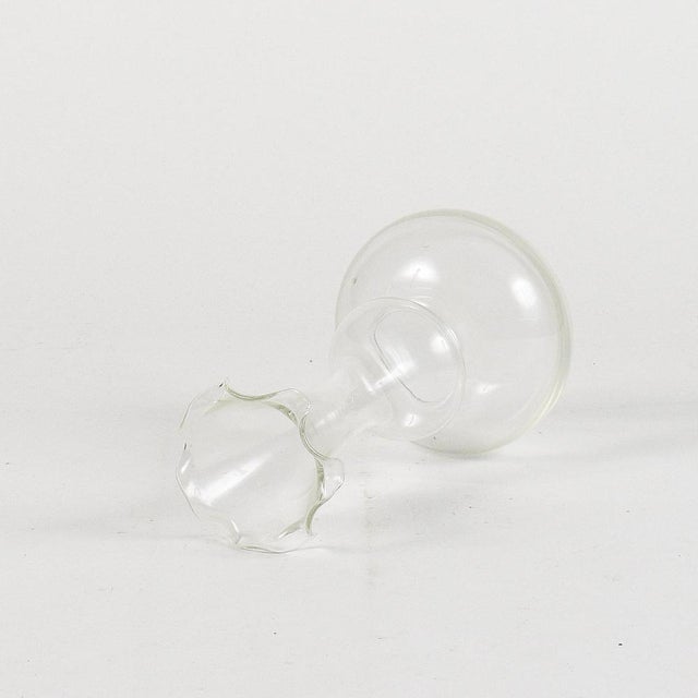 20th Century Hand-Blown Glass Vase For Sale - Image 4 of 5