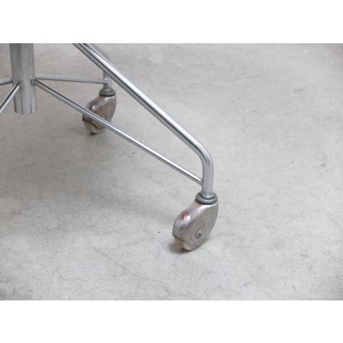 Metal Vintage 3117 Swivel Desk Chair in Leather by Arne Jacobsen for Fritz Hansen, 1971 For Sale - Image 7 of 18