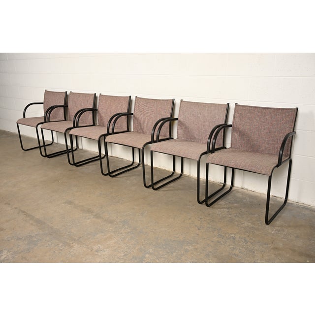 Richard Schultz for Knoll Modern Model 1407 Armchairs, Set of Six For Sale - Image 14 of 14
