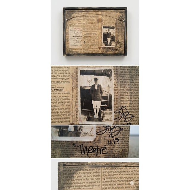A rare signed mixed‑media assemblage by Sharon Payne Bolton, showcasing her masterful ability to merge natural artifacts,...