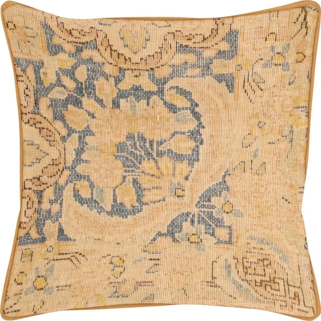 1960s Persian Kerman Pillow. Hand woven in the Kerman region of Iran. Fiber fill. 523142
