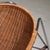 Brown Coqueta Chair in Stainless Steel, Wicker and Leather by Pete Sans, Spain, 1980s For Sale - Image 8 of 13