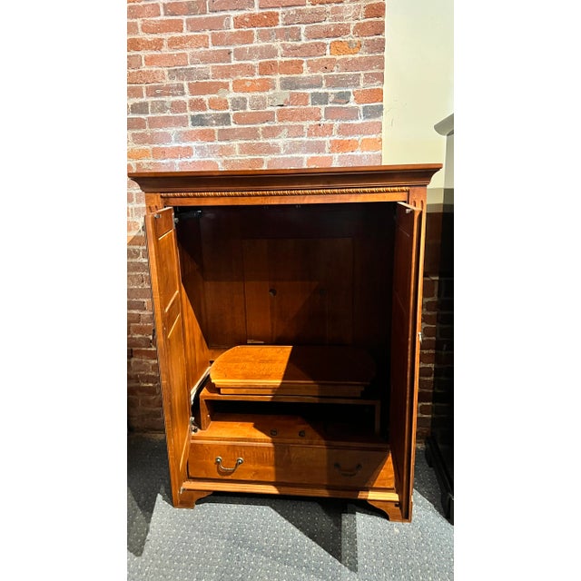1990s 1990s Ethan Allen Country Crossings Media Armoire For Sale - Image 5 of 10