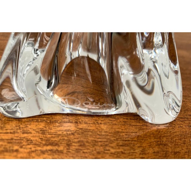 Mid-Century French Glass Table Lamp from Daum, 1960s For Sale - Image 12 of 14