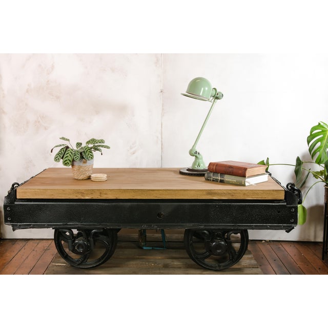 Step into history with this stunning original vintage French Decauville mining wagon! Dating back to the 1920s, this...