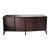 Late 20th Century Barbara Barry for McGuire Rattan Oak Raffia Sideboard Buffet For Sale