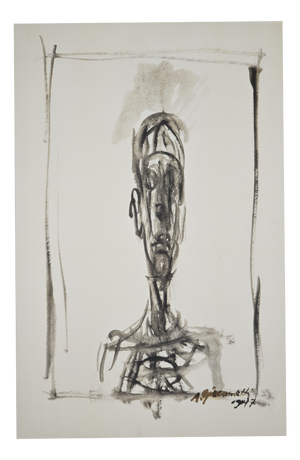 A. Giacometti, Portrait of Diego, 1963, Lithograph