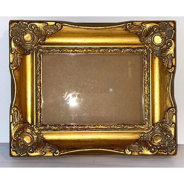 French Rococo Gold Gilt Wood Frame Chairish
