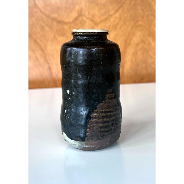 18th Century Rare and Fine Antique Japanese Ceramic Ko-Satsuma Chaire Tea Caddy For Sale - Image 5 of 16