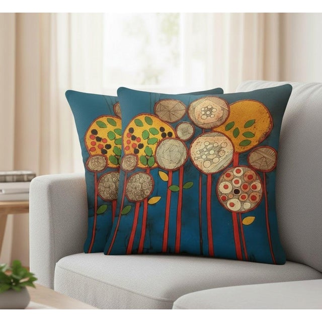Mid-Century Modern Exquisite Luxury Mid-Century Modern Sofa Cushions / Pillows Cusion Cover With Insert For Sale - Image 3 of 5