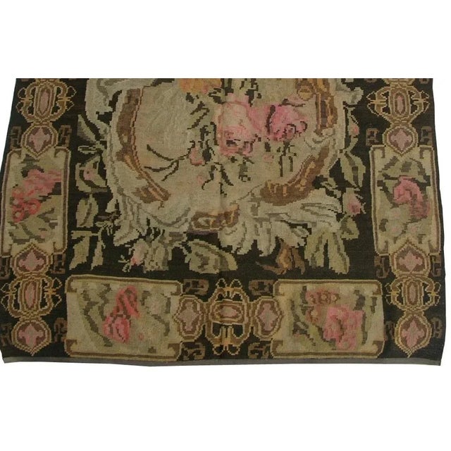 Antique BESSARABIAN Stylish Floral Design 10'1'' X 6'4''