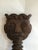 1940s Carved Wood Statue For Sale - Image 10 of 12