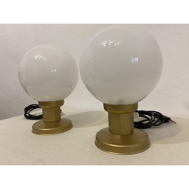 Vintage Kozole Bedside Table Lamps, Former Yugoslavia, 1970s, Set of 2 For Sale - Image 6 of 13