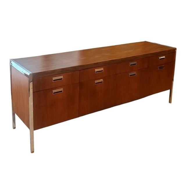 Mid-Century Modern Executive Desk Credenza Set Ge Series 900 Myrtle Desk Co 1960s, 2 Pieces For Sale - Image 17 of 17