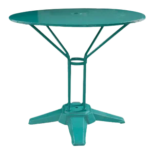 French Early 20th Century Vintage Metal Garden Table