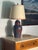 Special 1986 vintage Turtle Creek Pottery ceramic table lamp. Created by Artist lamp sculptor G. Shooner in 1986. Really...