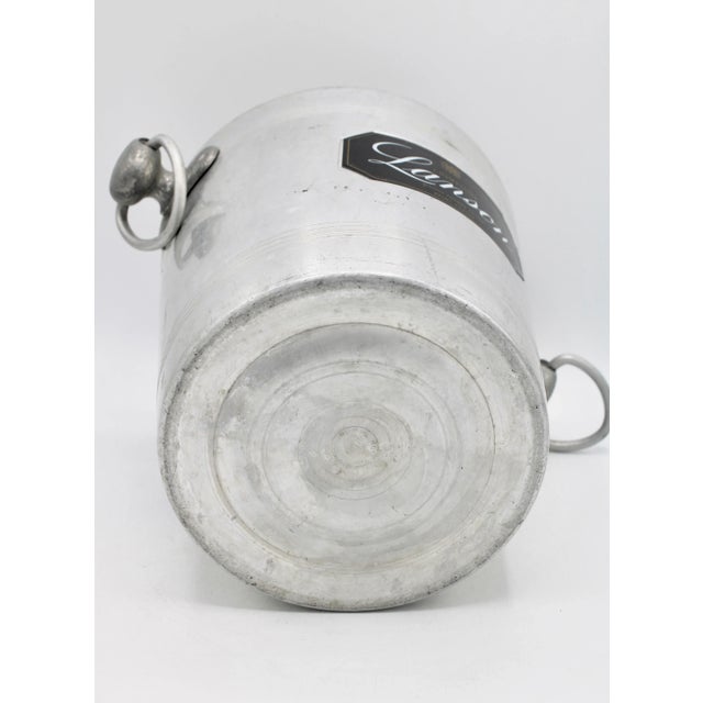 Vintage French Silver Champagne Ice Bucket For Sale - Image 4 of 9