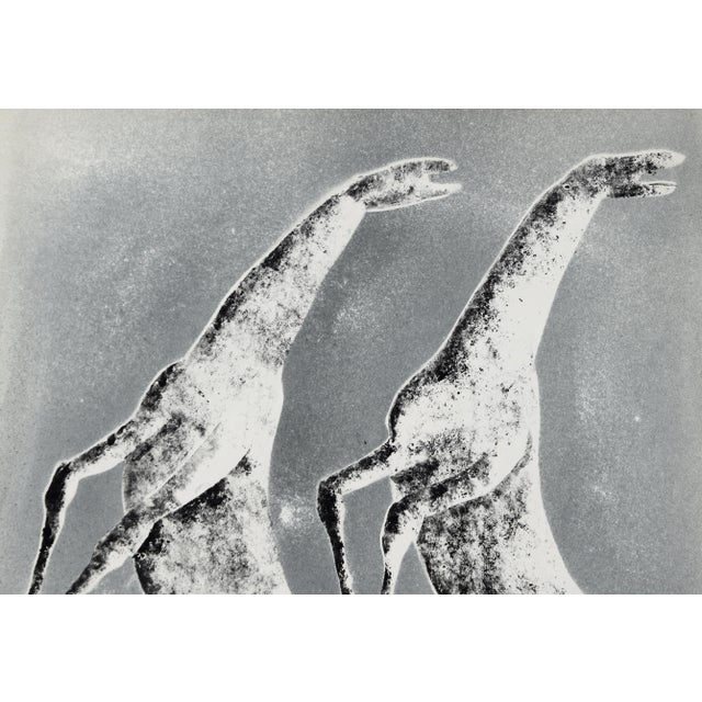 Ernst Bräuer, Animal Trainer with Two Horses, 1963, Monotype and Lithograph For Sale - Image 4 of 12
