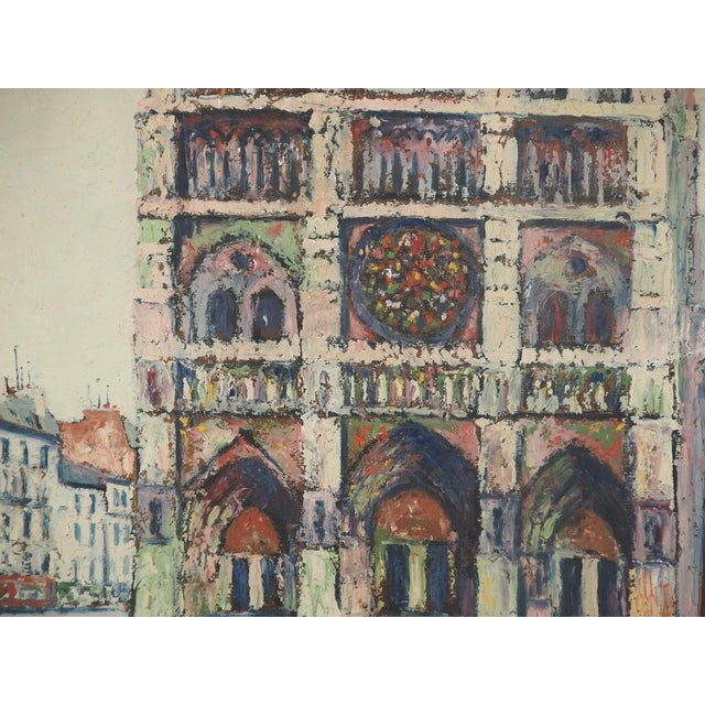 Elisée Maclet, Montmartre Moulin de la Galette, 1930, Oil on Panel, Framed For Sale - Image 4 of 10