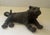 Antique Bronze Tiger Laying Down For Sale - Image 9 of 10