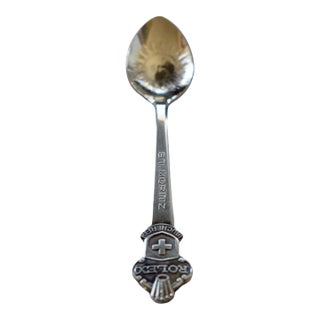 1980s Rolex Bucherer Collector Spoon - St. Moritz For Sale