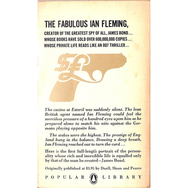 ZEIGER, Henry A. [125] pp. Popular Library 1965 7" x 4 1/4" Ian Fleming: The Spy Who Came in with the Gold is a 1965...