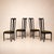 Gallery Chairs by Umberto Asnago and Ambrogio Pozzi for Giorgetti, 1975, Set of 4 For Sale - Image 3 of 18