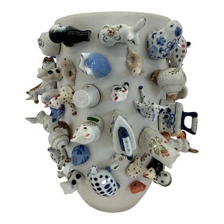 Late 20th Century Whimsical 'Dutch Trinket' Vase Designed by Carla Peters for Wonderable (No. 257) For Sale