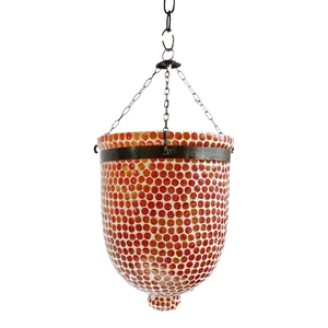 Mai Tai Mosaic Bucket Pendant Light Small