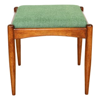 Stool with Green Seat from Edmund Homa, 1970s For Sale
