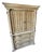 1990s Drexel Heritage Corbel Collection Carved Wood Entertainment Armoire For Sale