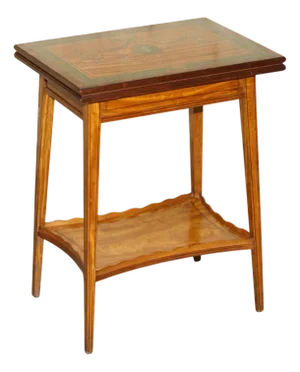 Antique Sheraton Revival Games Cards Side Table from Howard & Sons