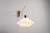 Suspendable Wall Lamp with Brass and Wood Details, 1960s For Sale - Image 6 of 15