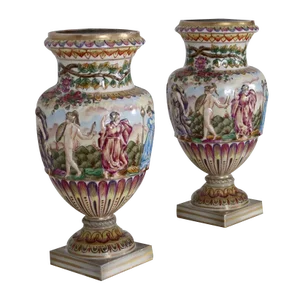19th Century Vase, Set of 2