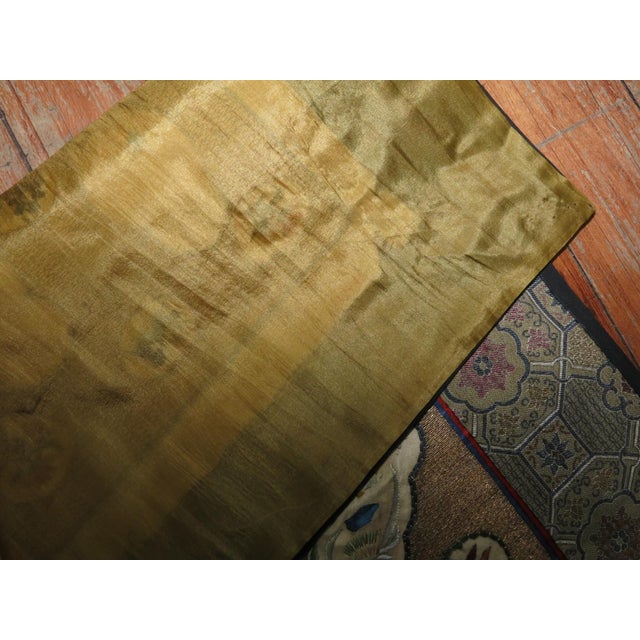19th Century Chinese Textilerug no. J1340 For Sale - Image 5 of 6