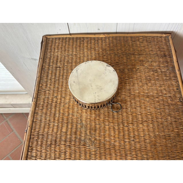 Metal Mid 20th Century Mid-Century Modern Bellini Silver Plate Champagne Coaster For Sale - Image 7 of 8