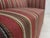 Danish 2-Seater Sofa in Red Striped Wool, 1960s For Sale - Image 4 of 18